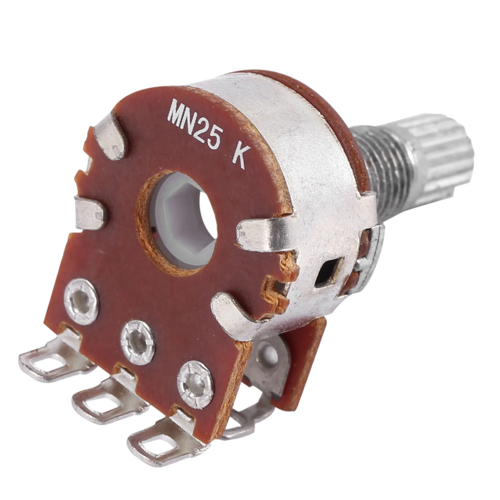 Качество! 3 шт., двойной баланс, сложенный накаткой, гитара, бас, громкость, регулятор тона, горшки, потенциометр, переключатель MN25K