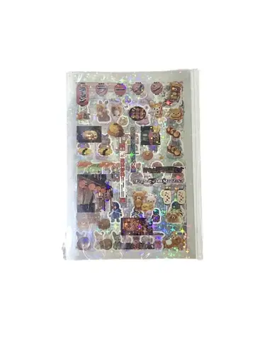 100 Sheets Non-repetitive Y2K Random Cute Glitter Sticker for Phone Luggage Journal Sticker Kawaii Decoration Sticker Gift