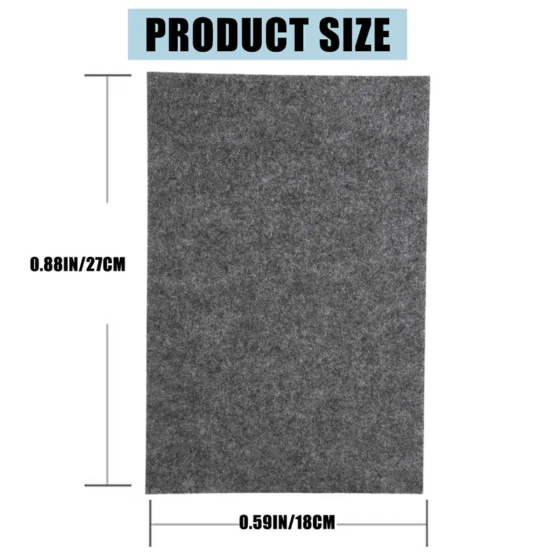 AY03-Slipes de fieltro autoadhesivos para sillas, deslizadores de fieltro para sillas de 5 mm de espesor para muebles, suelo, patas de silla, paquete de 4