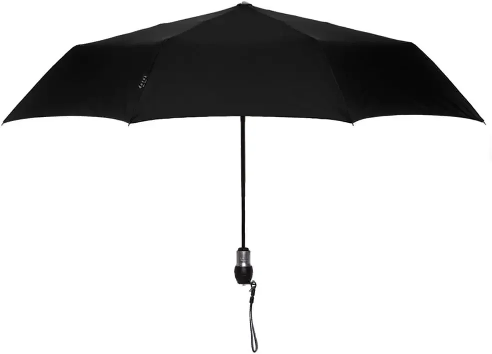 

DAVEK DUET UMBRELLA - Extra-Large Windproof Umbrella with Automatic Open & Close (Black)