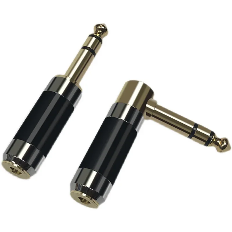 Audiocrast Gold Plated 2.5mm 4.4mm Female to 6.35mm TRS Male Adapter Converter