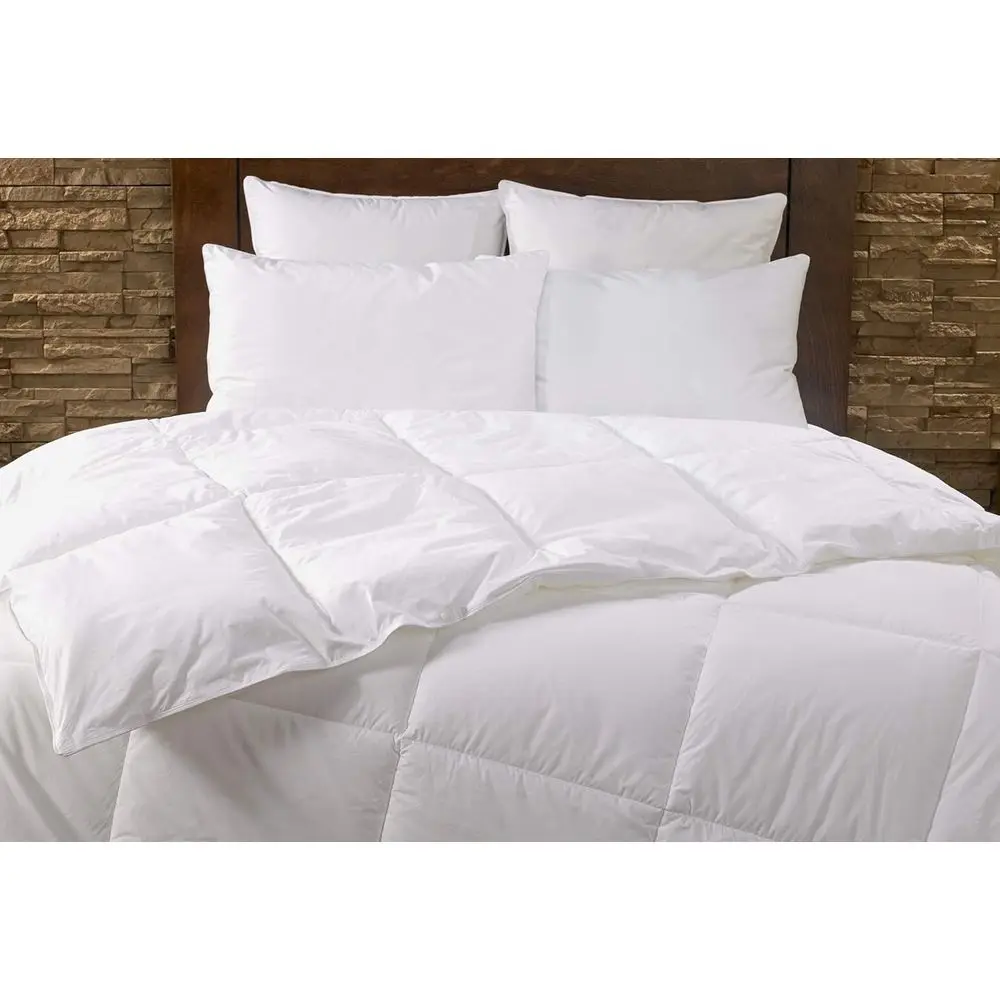 

Роскошный наполнитель для одеяла (альтернатива пуху) с квадратной прострочкой - размер King Size, комфорт уровня отеля