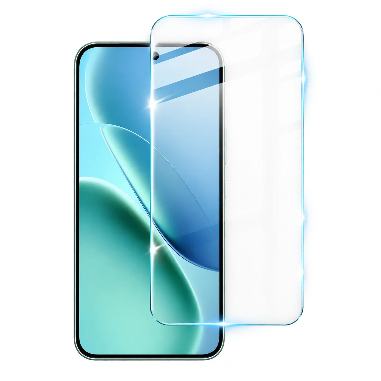 Tempered Glass For iQOO Z11S 5G Support Fingerprint Protector Film 9H Hardness HD Clear FM0005