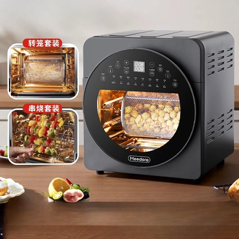 Аэрофритюрница, 14 литров, автоматическая бытовая многофункциональная электрическая фритюрница, визуальные аксессуары большой емкости для La Freidora De Aire