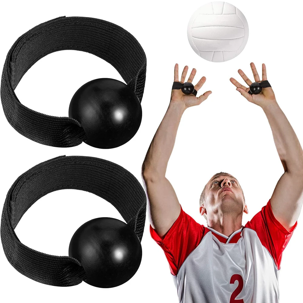 1 Pair Wrist Support Volleyball Training Technique Setting Aid, Rugby Receiver Training Aid, Adjustable Hand Placement Trainer