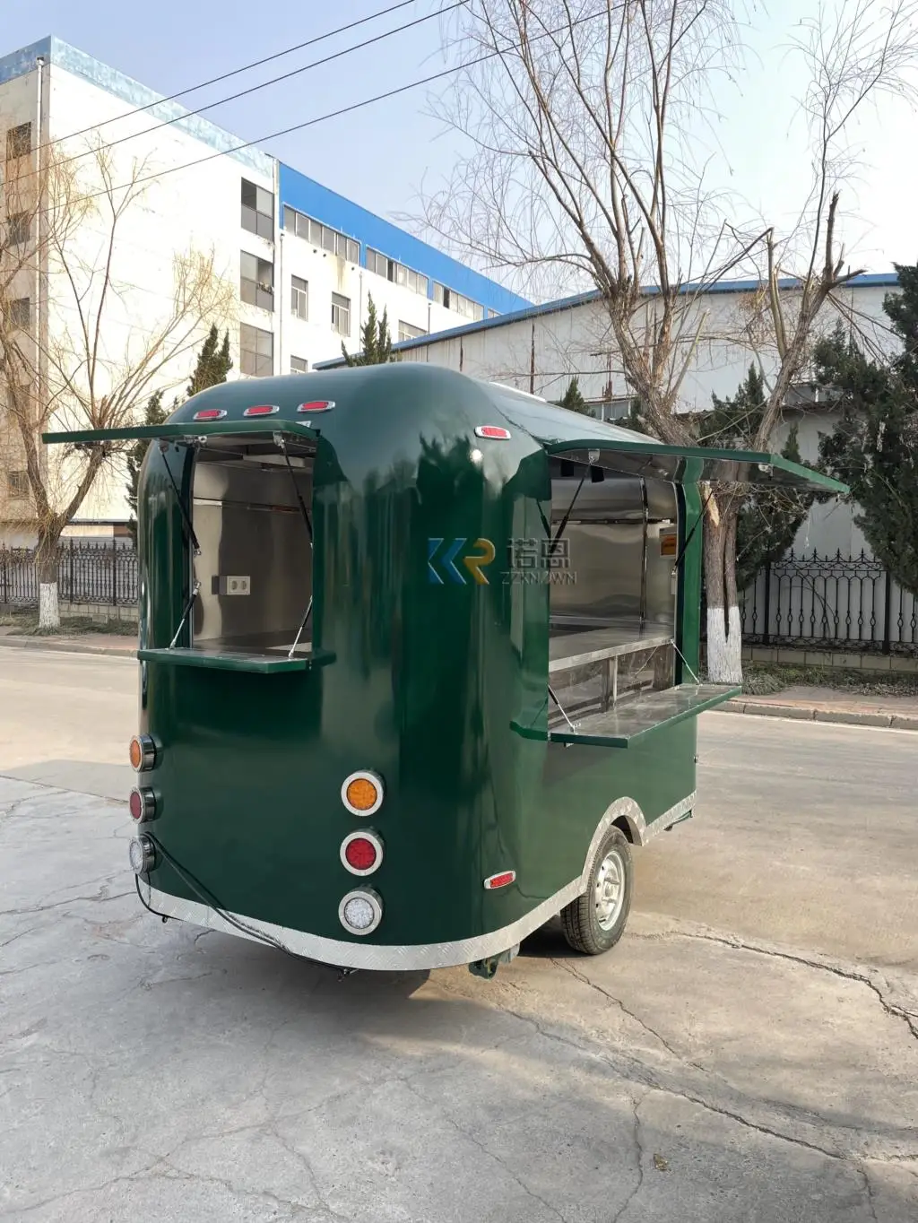 OEM Concession Food Van Trailer New Food Truck USA Customized Kiosk Stand Food Mobile Catering Carts