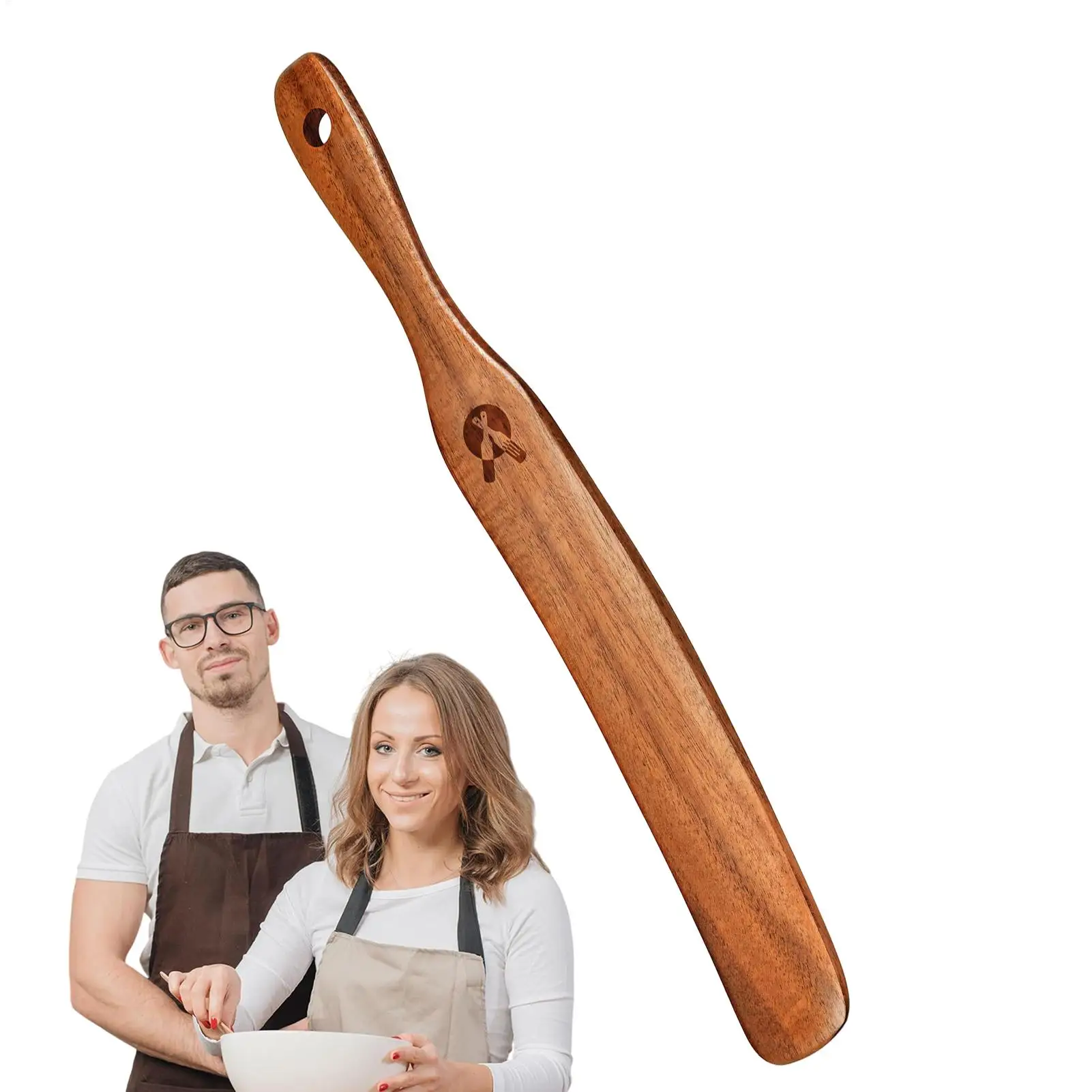 Sourdough Spatula Scraper Portable Multifunctional Stir Stick Portable Bread Whisk Spatula Thin Paddle Stir Stick Utensil