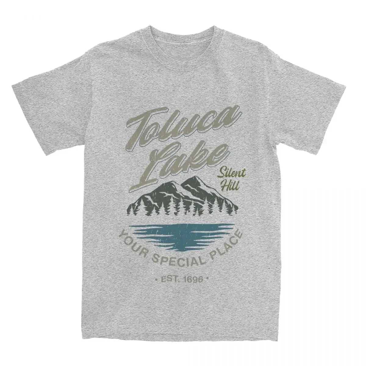 2025 الرجال النساء تي شيرت Toluca بحيرة سايلنت هيل تي شيرت العصرية كول لعبة الرعب تي شيرت الجمالية فضفاض القمم الملابس القطنية