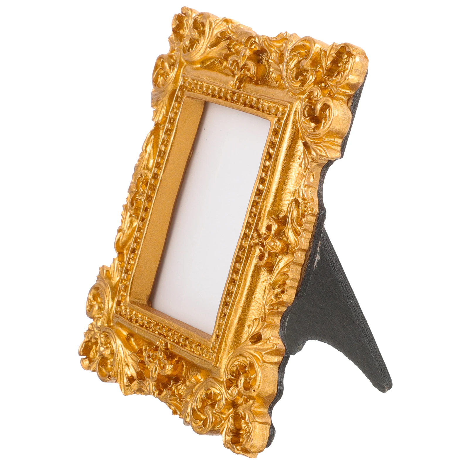 

Gold Vintage Photo Frame Small Resin Style Table Picture Display Frame Desk Decor Retro Picture Frame,