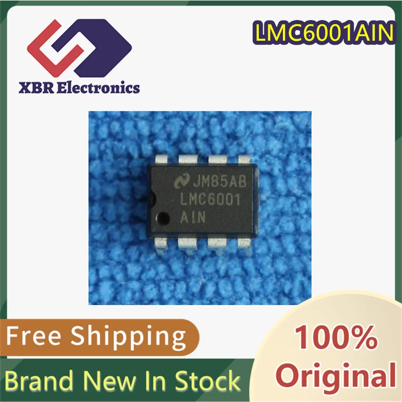 (3/30 Piece) LMC6001AIN LMC6001 DIP8 Ultra-Low Input Current Amplifier Brand New Original Stock Fast Shipping