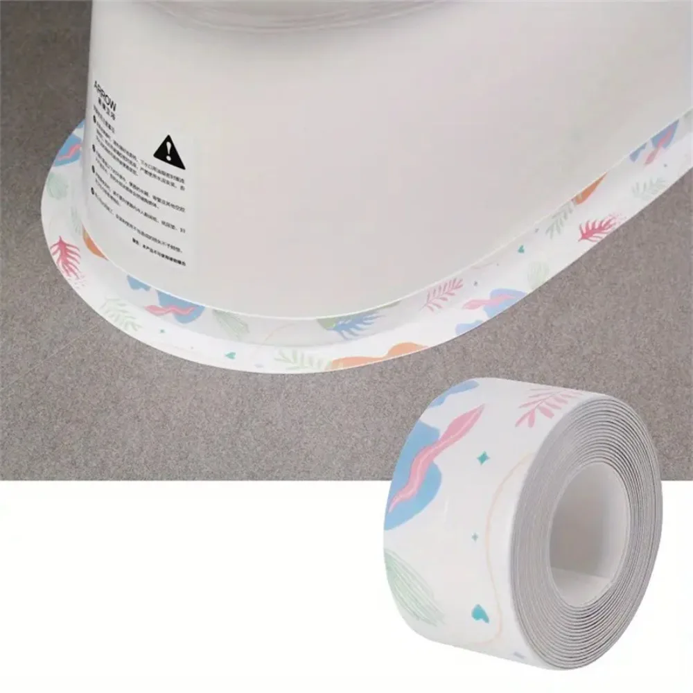 Professional 3.2m/Roll Seam Adhesive Tape Waterproof Anti-Mildew Caulk Tape Self Adhesive PVC Shower Tile Sealer for Corner Gap