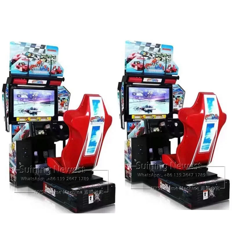 

Outrun Coin Operated Adults Driving Simulator Car Racing Games Indoor Amusement Park Center 32 Inch Screen Video Arcade Machine