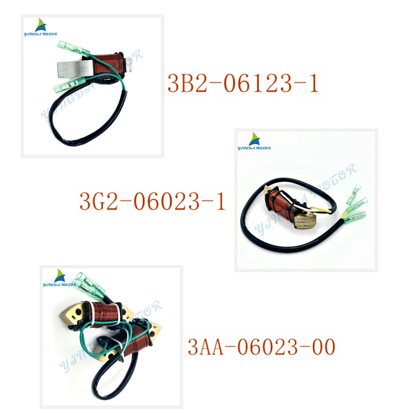 

Alternator Assy Lighting Coil for Tohatsu Outboard 2 Stroke 9.8HP 18HP and 4 Stroke 9.8HP Boat accessories