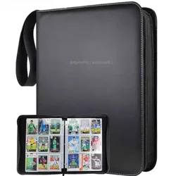 Trading Card Binder with 9 Pocket Trading Card Book Double Sided Pocket Collectible Card Albums Folder for MTG TCG Cards
