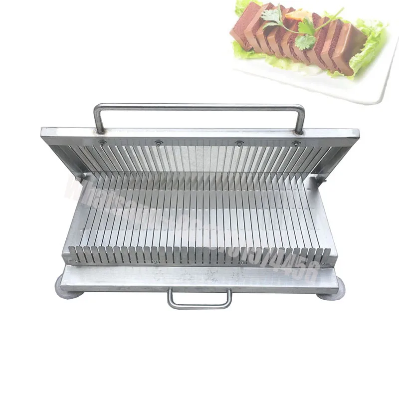 

Stainless Steel Vegetable Slicer Soft Food Cutter Lunch Meat Duck Blood Konjac Tofu Cold Noodle Slicing Machine