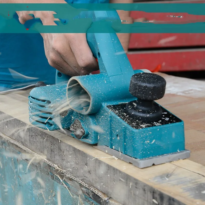 Compact Household Electric Planer, Dual Function for Rough & Fine Woodworking, Ideal for Cutting Boards & Furniture Repair