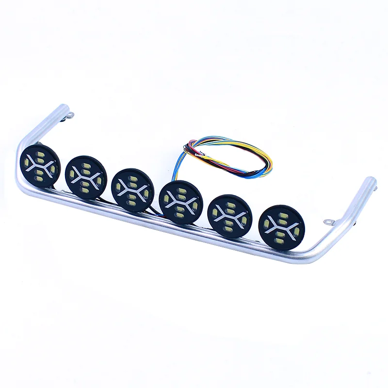 LED Simulatie Daklichten Roterende Lamp voor 1/14 Tamiya RC Truck SCANIA 770S R620 Volvo FH16 Benz Actros MAN TGX TGS Auto