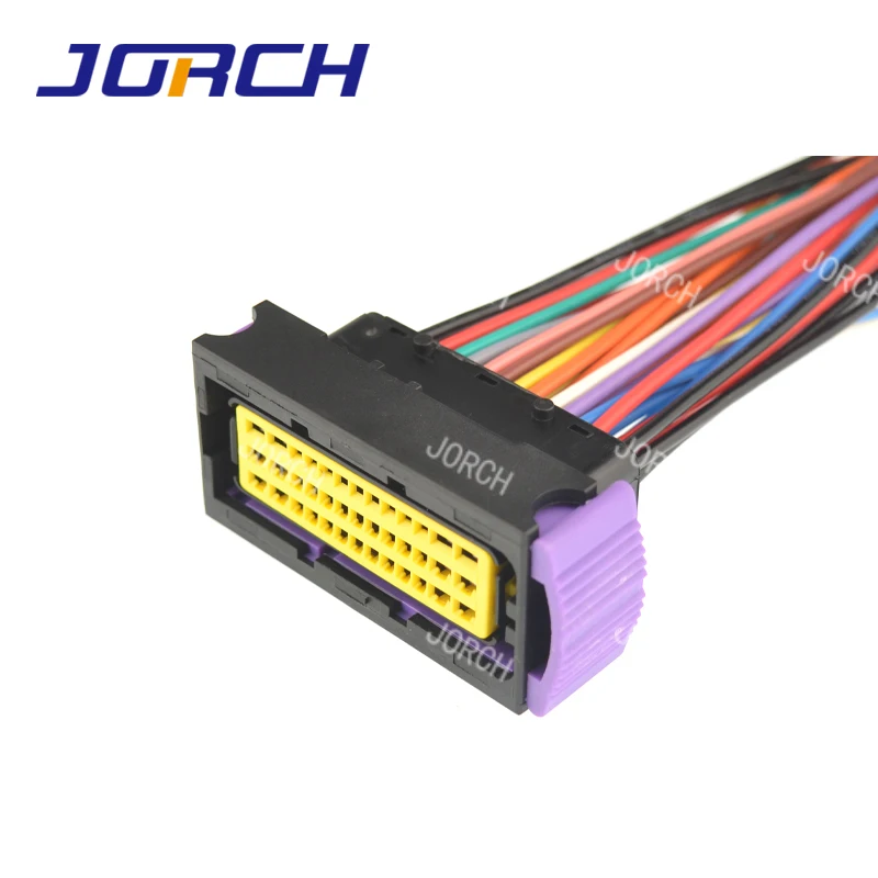 1 Set 39 Pin Way Automotive Electrical ECU Wiring Harness CNG Connector Socket with 15cm Cable DJ7039-1.5/2.8-21