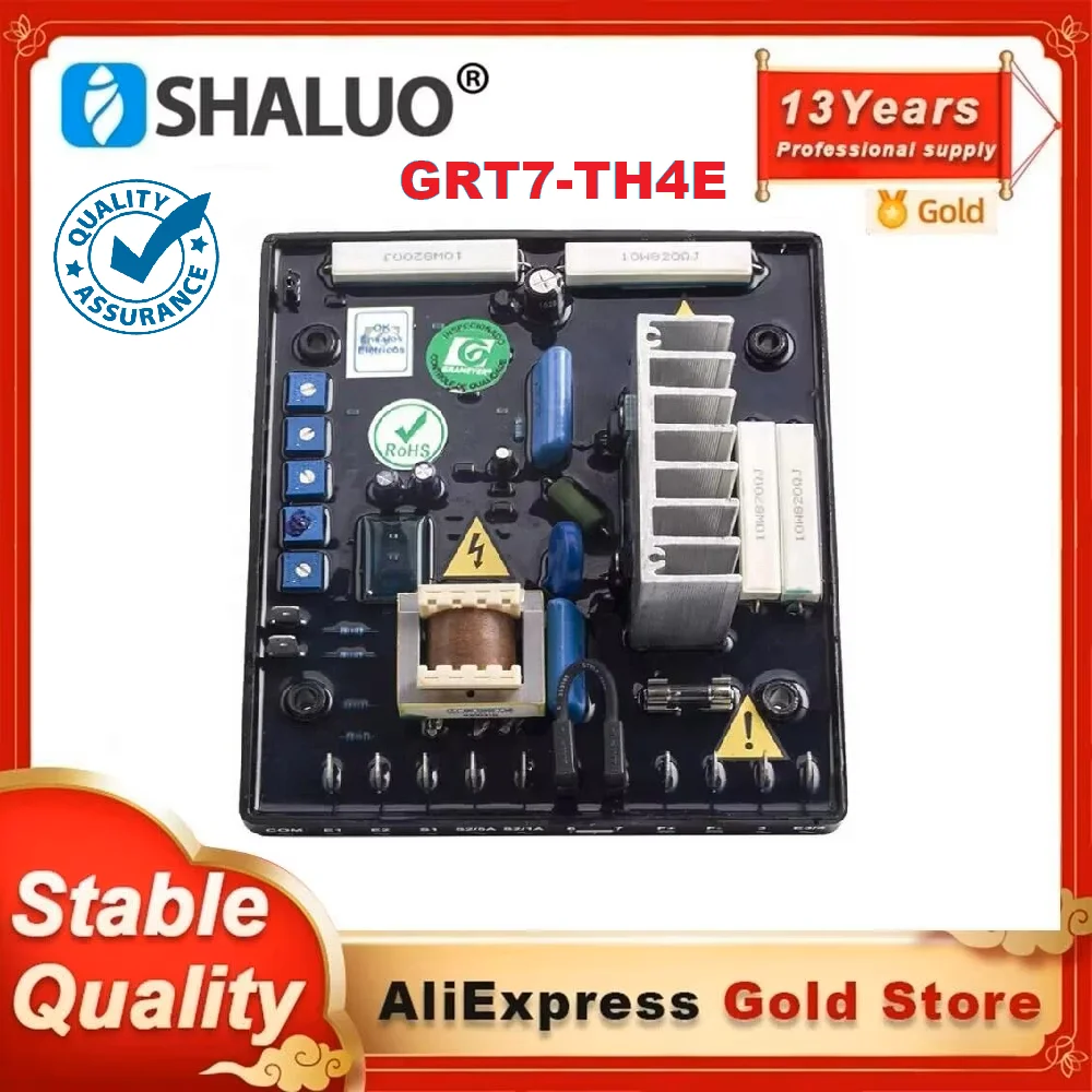 New GRT7-TH4E Generator AVR Automatic Voltage Regulator Stabilizer Circuit Board CAT GRT7 TH4E Compatible With Original