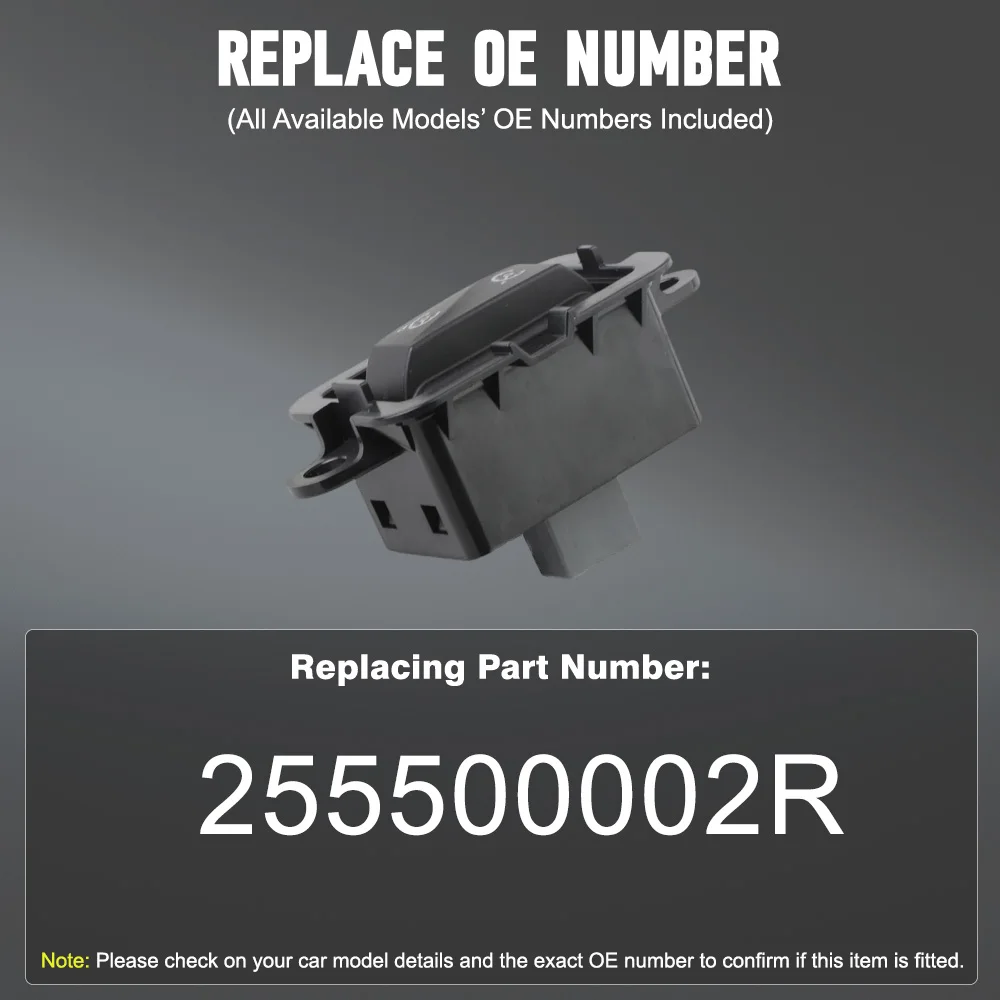 255500002R Untuk Renault Laguna 2011-2012 Saklar Cruise Control Kiri