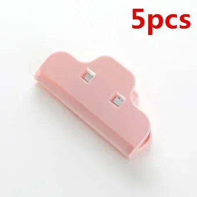 Draagbare 5 stuks afdichting afdichtingszak clips sealer klem plastic gereedschap keuken opslag voor voedsel snack vers houden