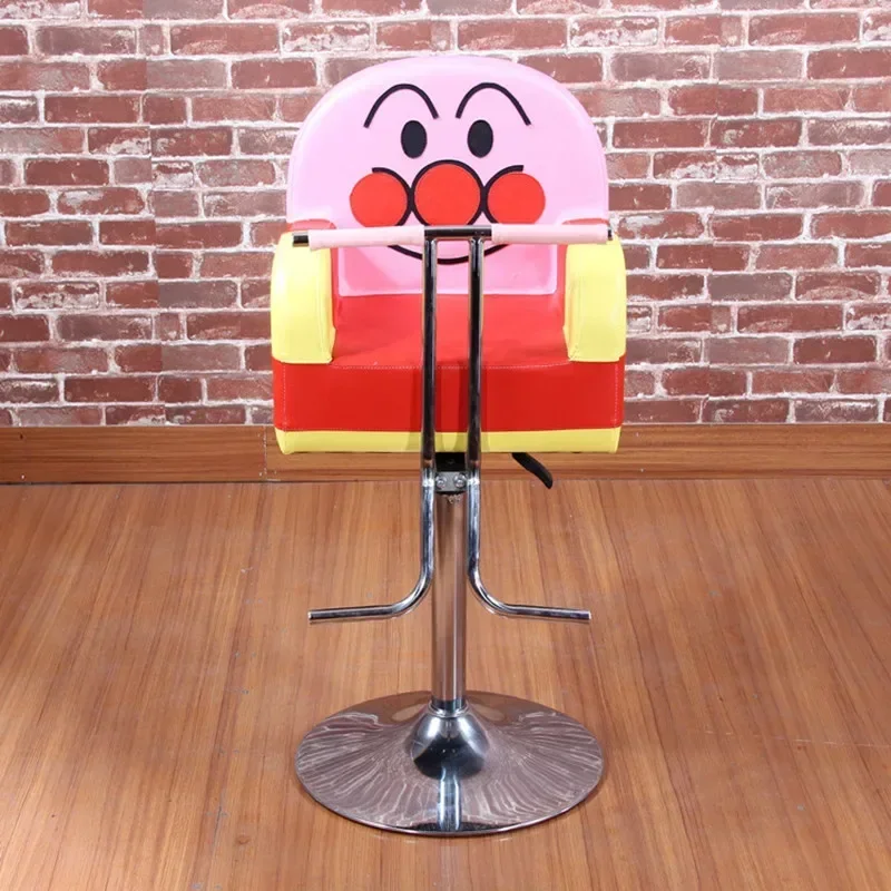 Children's Cartoon Barber Chair Cutting Chair Hair Cart Lifting Hair Salon Special Children's Cartoon Car Seat
