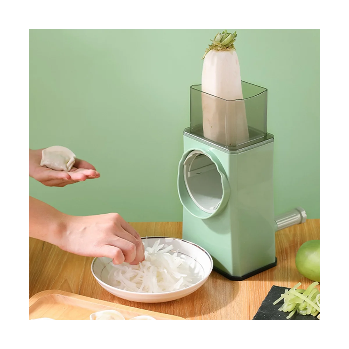 

Multifunctional Vegetable Cutter 4 in Slicing Fruit Salad Potato Spiralizer Slicer Carrot Grater Kitchen Tool