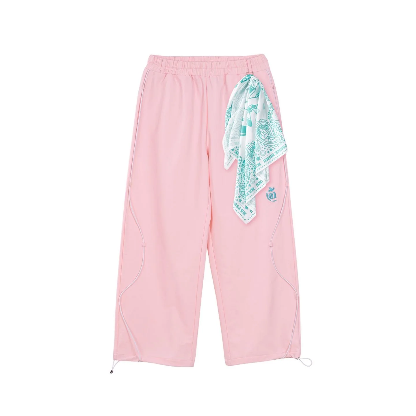 Moeyu hatsune miku calças femininas calças de carga vocaloid cosplay traje casual mulher roupas menina moda streetwear