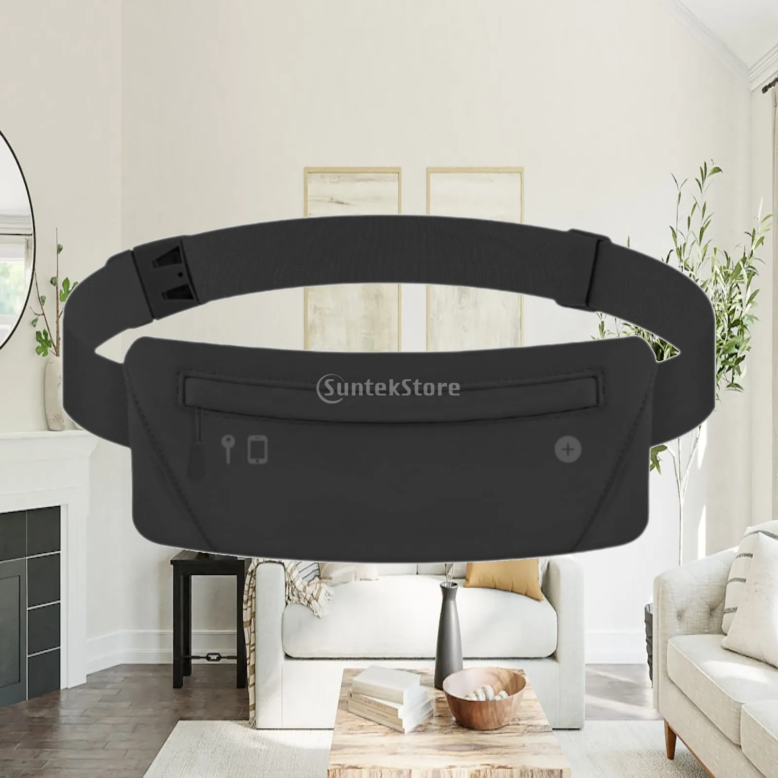 Fanny Pack for Running with Adjustable Waistband And Cable Access for Outdoor Activities
