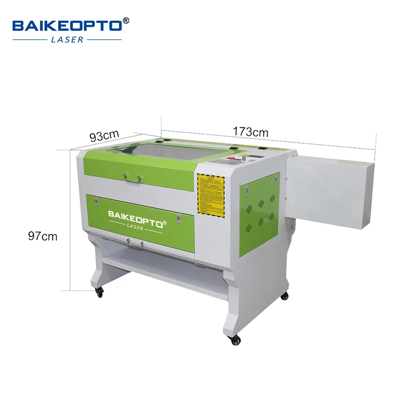 BK-K6040A 60*40cm Laser Engraving Cutting Machine Offline Control Acrylic Mark Table Woodworking Tools Engraver Printer DIY KIT