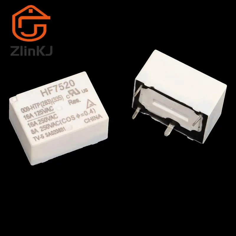 1 pz HF7520 009-HTP 10A 16A 4pin relè 4 Pin temperatura costante riscaldamento elettrico bollitore relè parte di ricambio