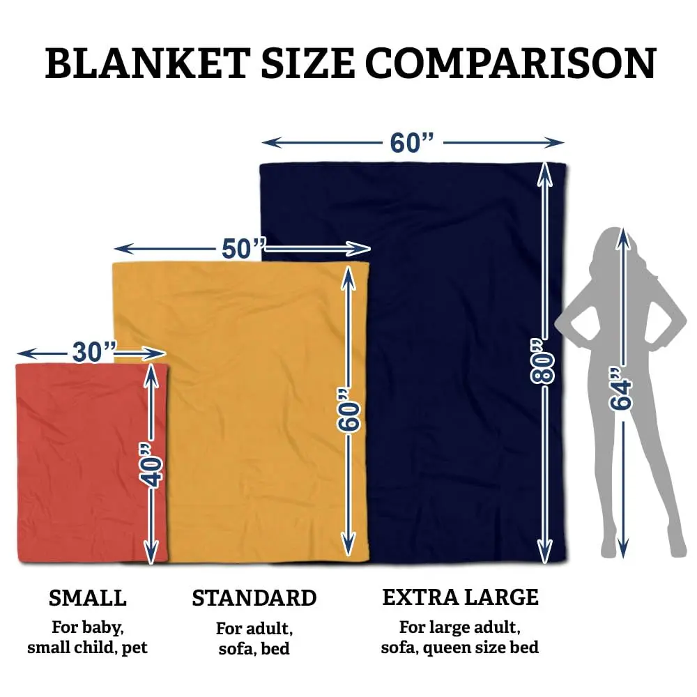 Personalized Blue Gold Volleyball Fleece Blanket - Senior Night Gift, Custom Name & Number for Teen Girls & Boys