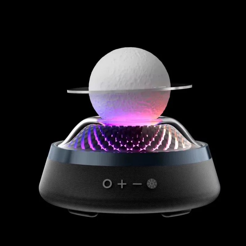 Altoparlante Bluetooth wireless colorato con suono di Berlino, cannone per basso per aromaterapia, portatile con luce d'atmosfera RGB in pietra per aromaterapia