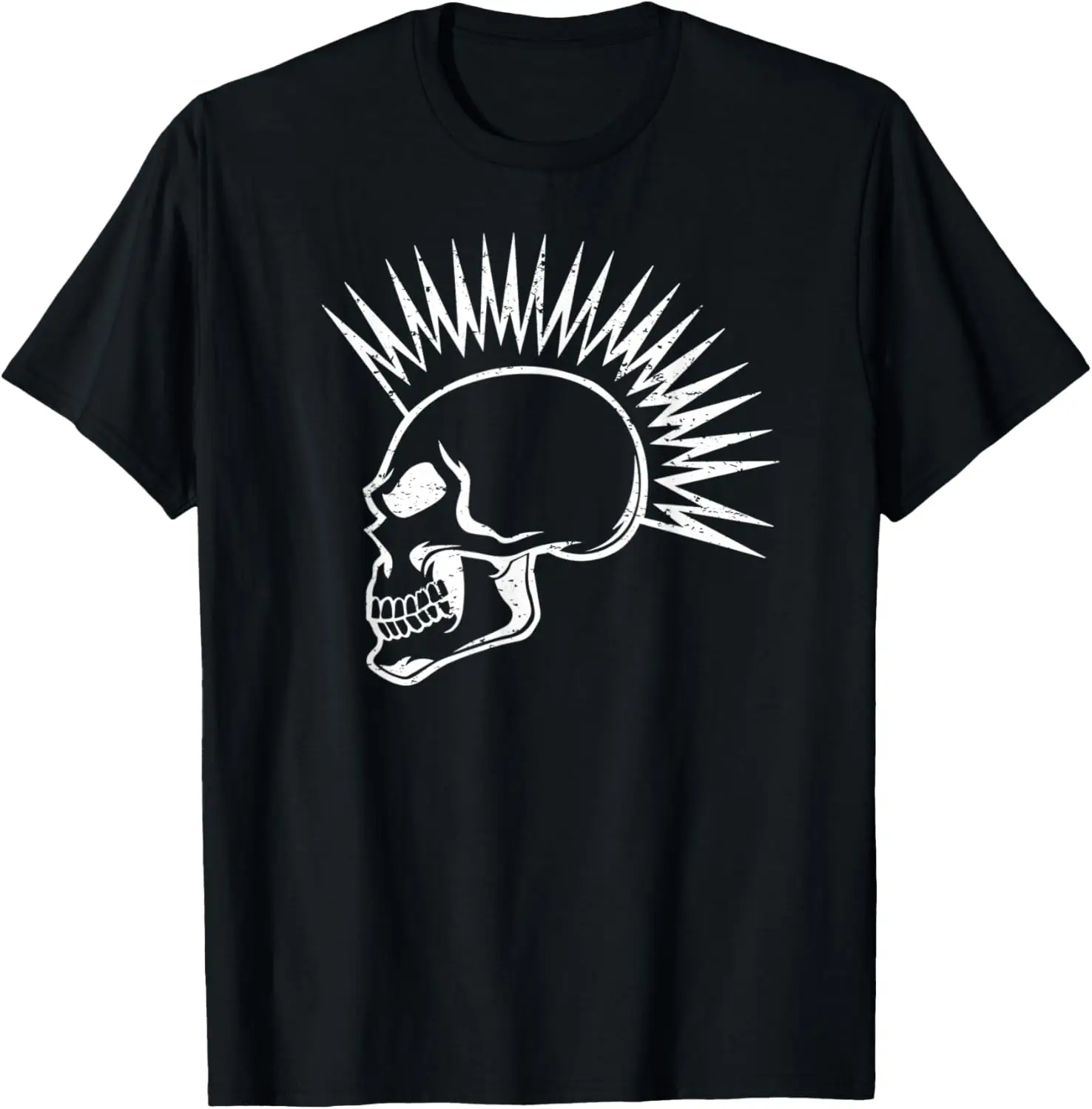 Mohawk Skull T-Shirt