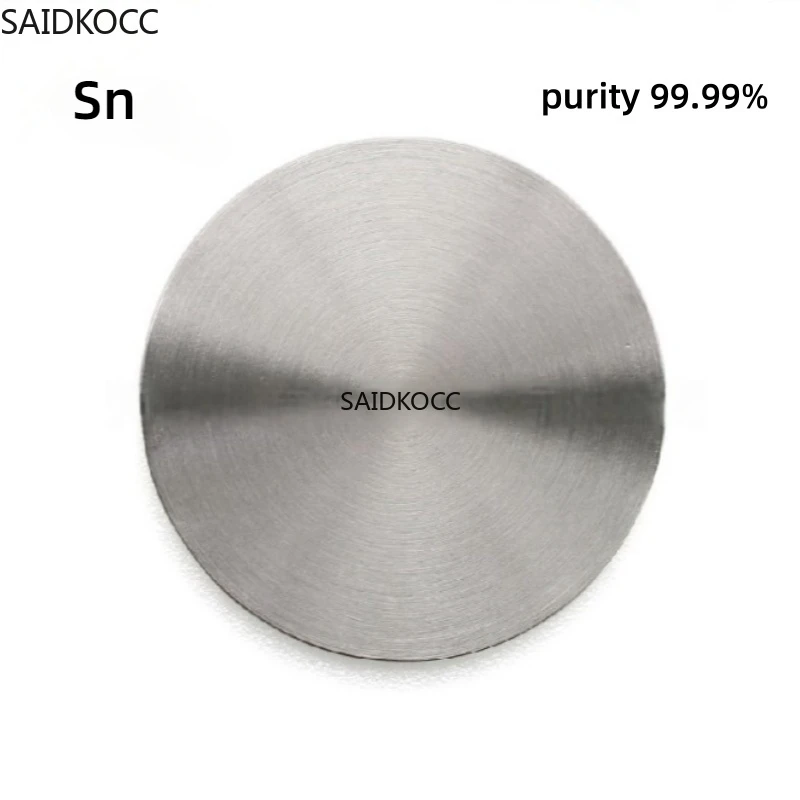 SAIDKOCC High Purity Tin Target Sn≥99.99% Magnetron Sputtering Target Custom Processing Tin Sheet/Plate