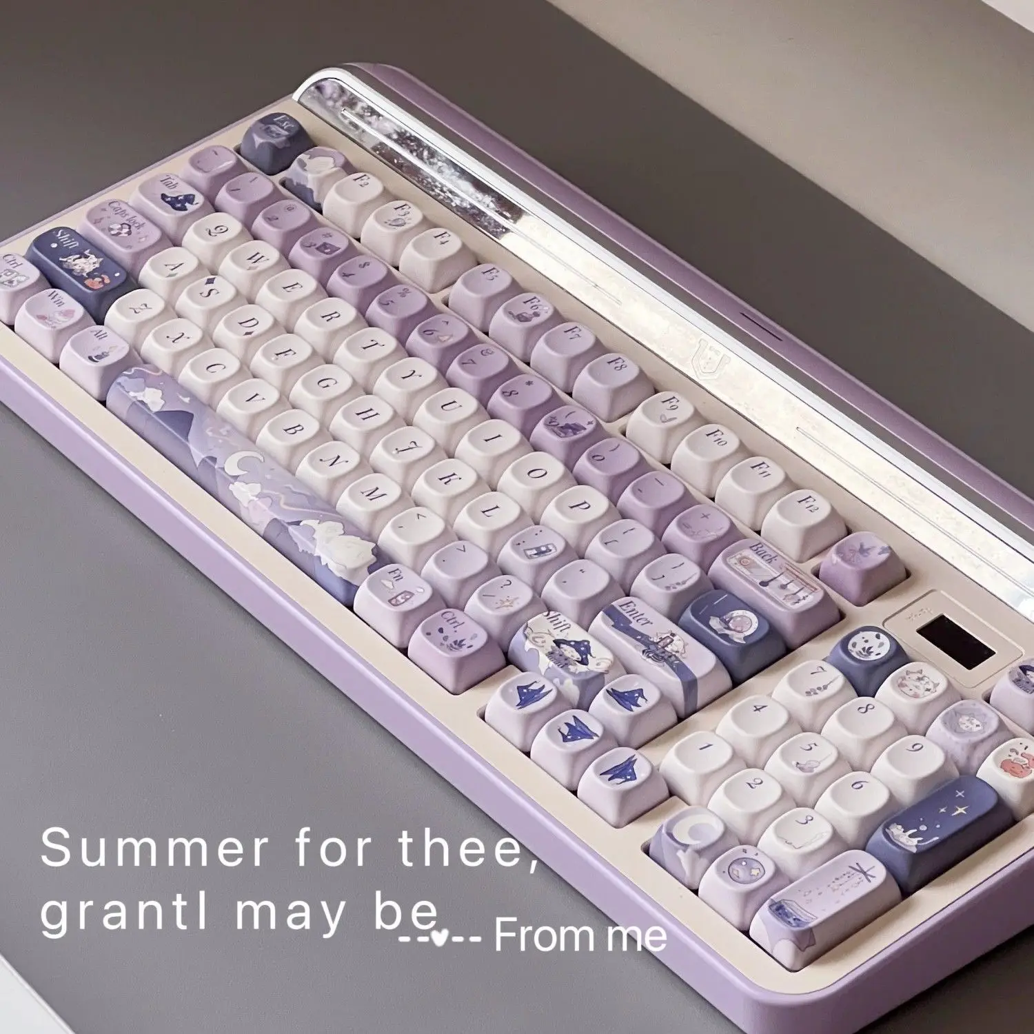 غطاء مفاتيح أكاديمية MOA ارتفاع مادة PBT التسامي غطاء مفاتيح إبداعي ذو قيمة عالية #4