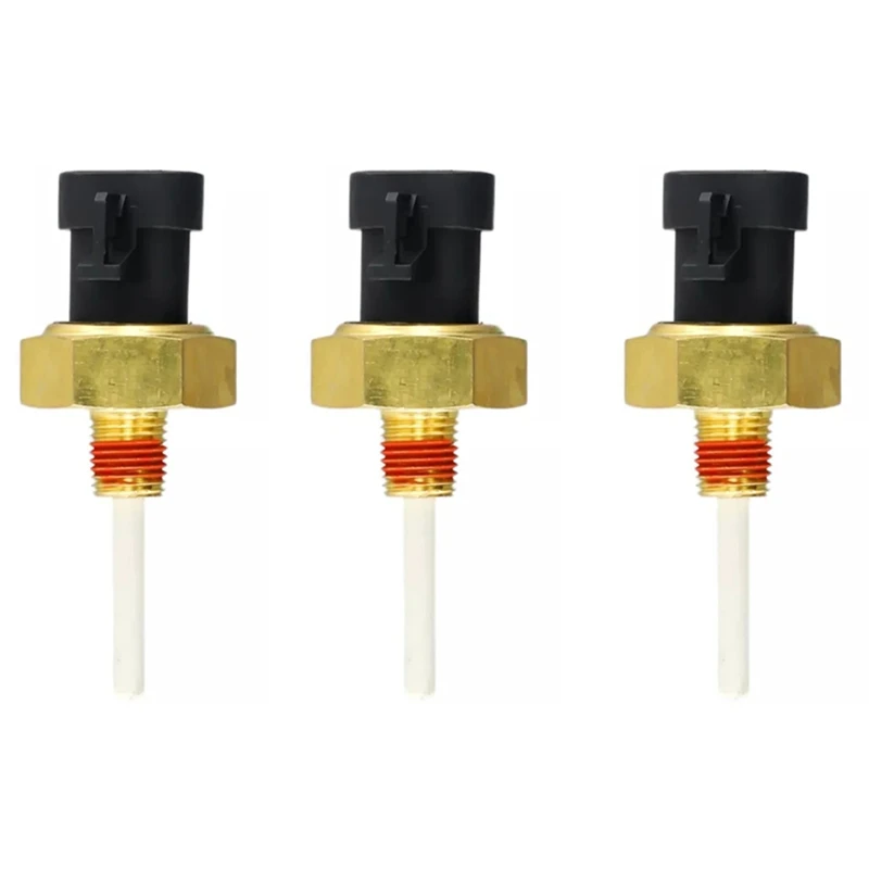

3X Excavator Accessories Temperature Sensor Low Coolant Sensor 0193-0468 4383933 For Cummins K19 KTA19 K38 KTA38 K50-A99F