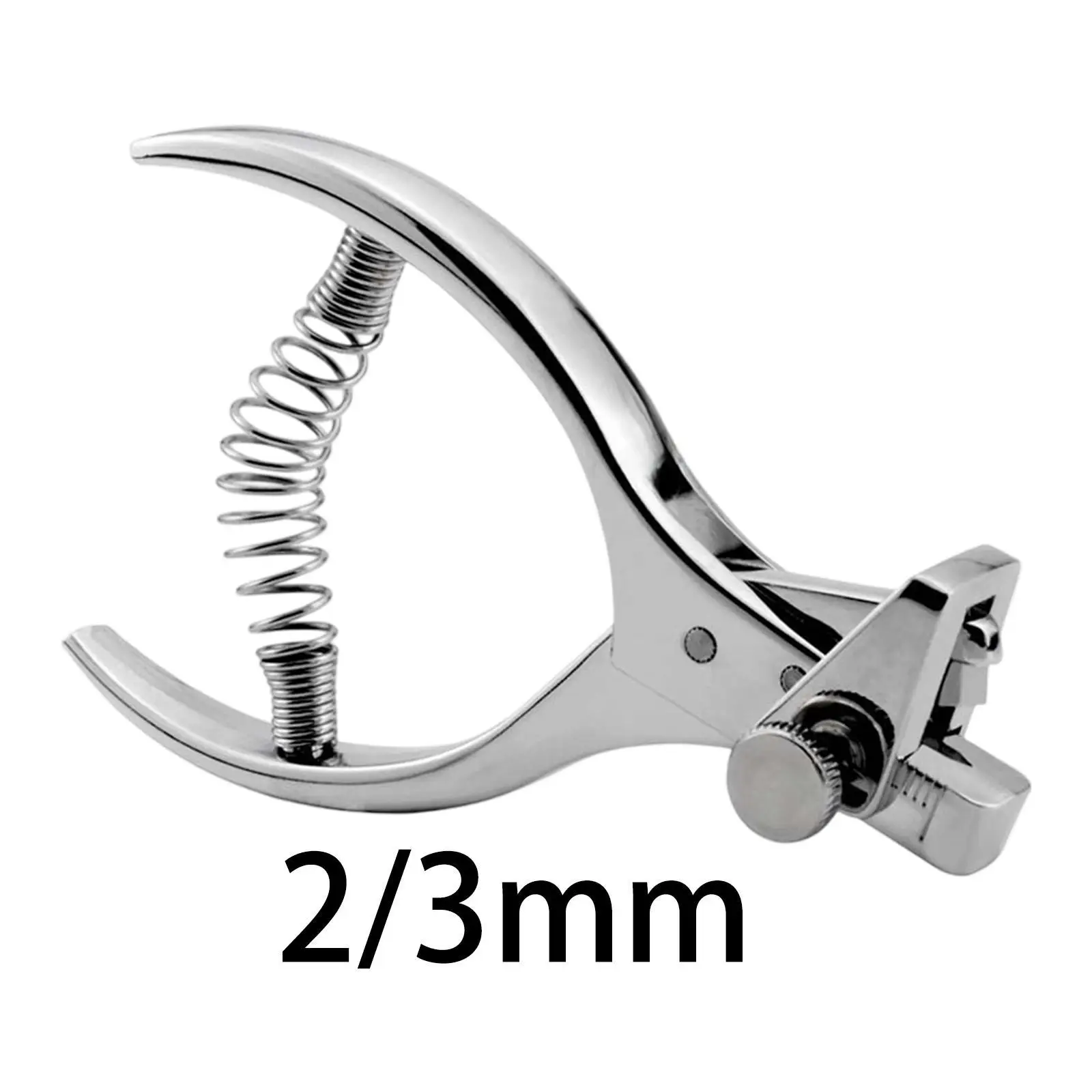 Tailor Sewing Plier with Spring Handheld Portable Stitch Sewing Pliers for Leather Strap Craft Greeting Cards Photo Labels