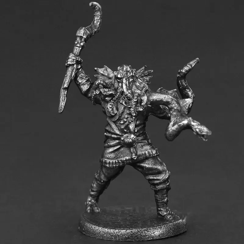 Metal Star-Spawn of Cthulhu Flamen Envoy Warrior Warring Warriors Archer Static Soldier Model DIY Samurai Figurines