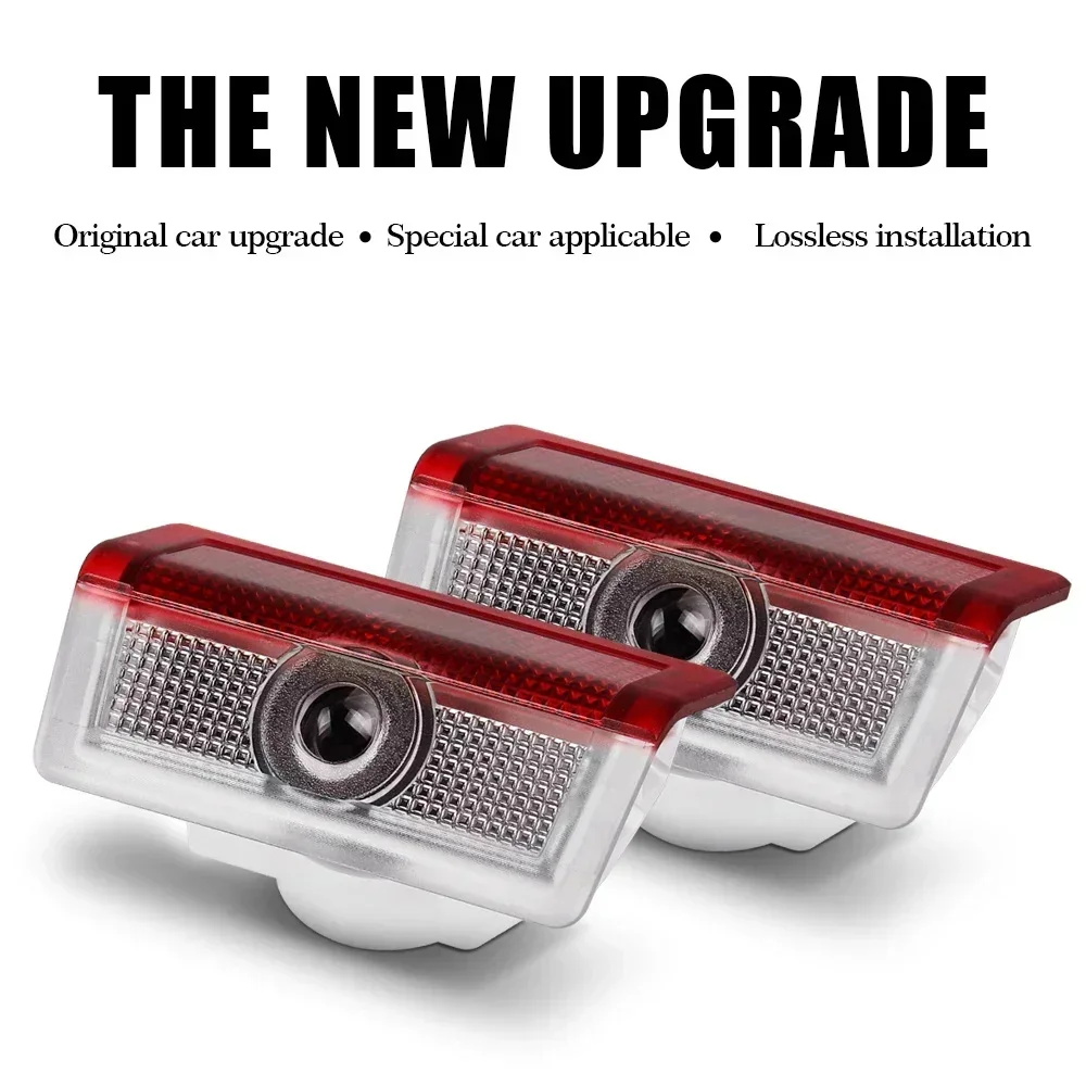 4 قطعة باب السيارة ضوء لافت للانتباه HD ترحيب مصباح لمرسيدس بنز كوبيه C180 C63 W204 W205 X164 GLC W205 GLE W212 W213 GLS GLA W176 #1