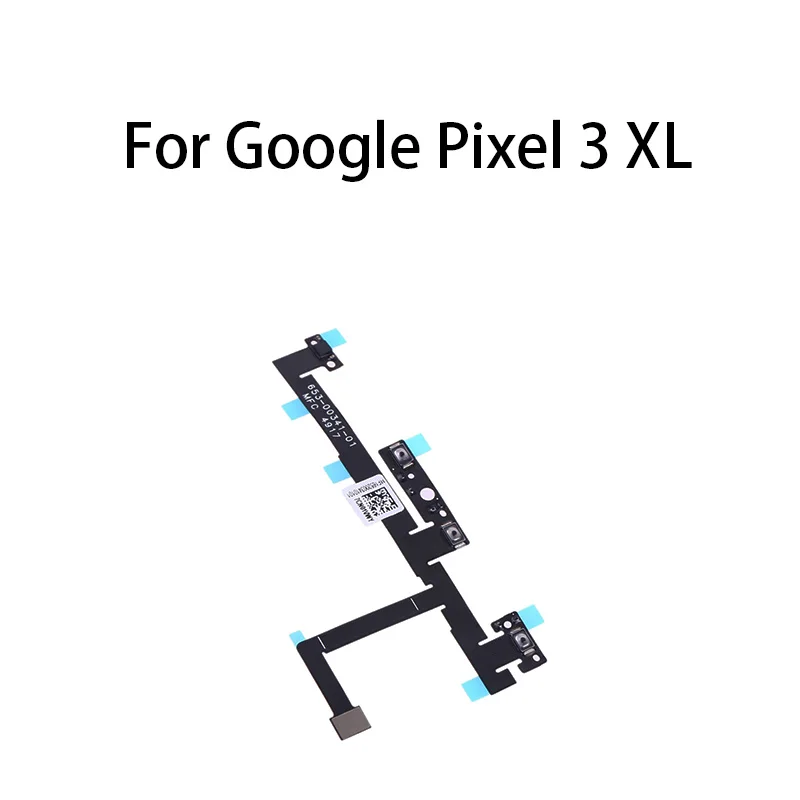 Gefensi Power ON OFF Mute Switch Control Key Volume Button Flex Cable For Google Pixel 3 XL