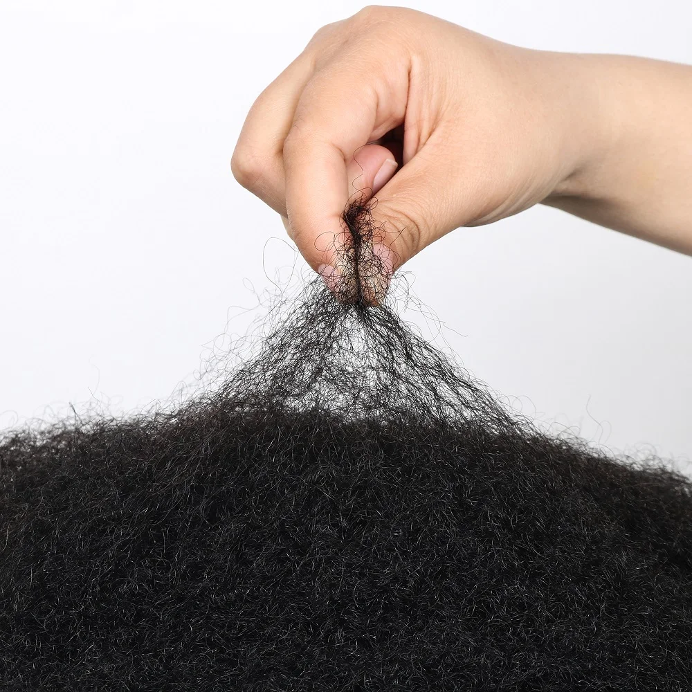 100% Human Hair Bulk For Braiding 30gram Twists Hair Micro Twist Afro Kinky Hair Extension Afro Kinky Curly