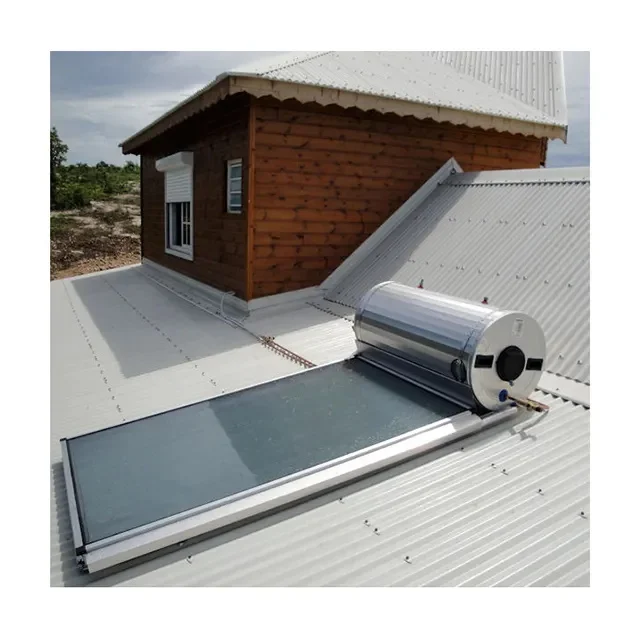 Freestanding Flat Plate Solar Water Heater Factory Low Price With Optional Electric Heater Magnesium Bar