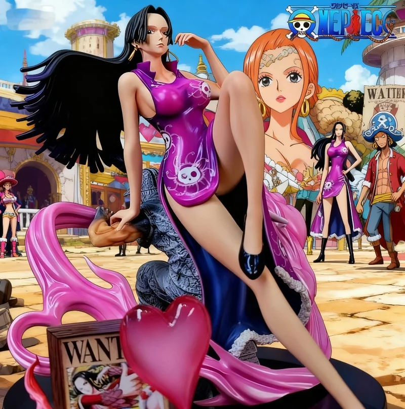 

Action Figure GK 20cm Anime ONE PIECE Figure Boa Hancock Action Figures Pvc Statue Desktop Ornamen Collection Model Toys Gifts