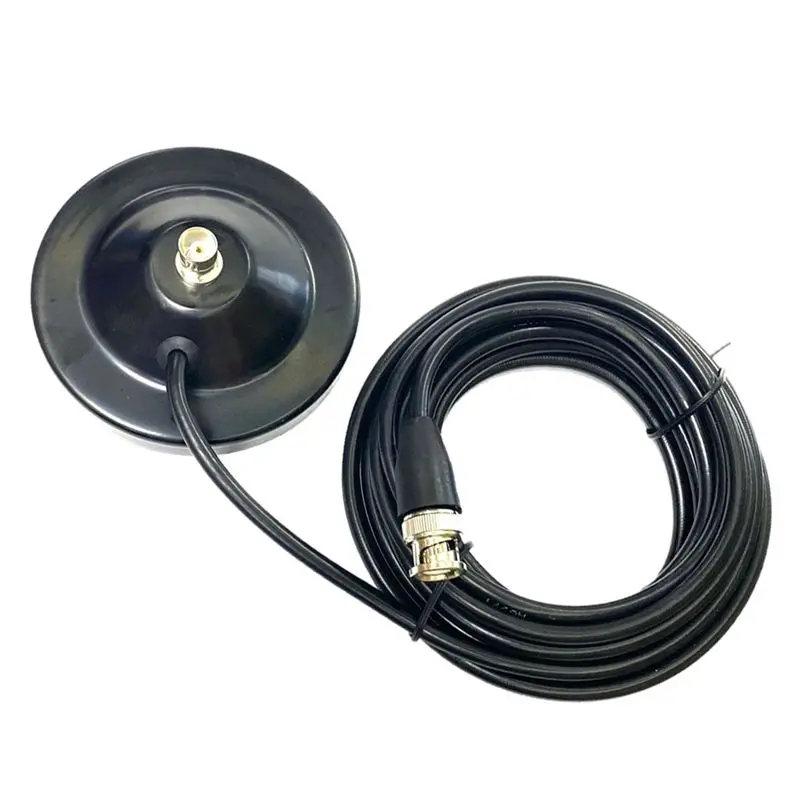 

Магнитное крепление ABKI-9CM для рации с BNC-разъемом и 5-метровым коаксиальным удлинительным кабелем-адаптером