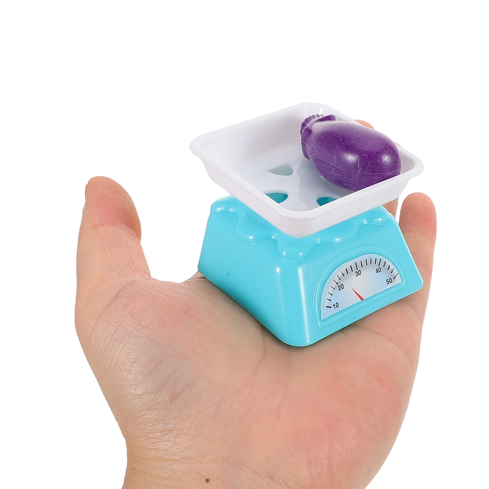 

1 set 1 Set Kids Kitchen Toys: Realistic Pretend Play Food Set Mini Weighing Scale For Cooking Grocery Store Roleplay Playset