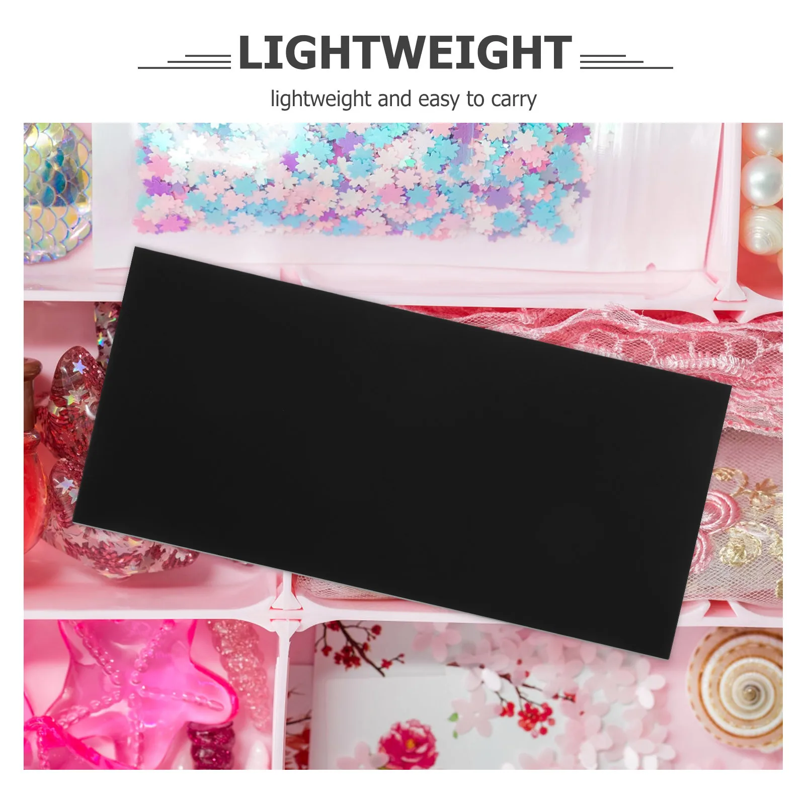 

Sturdy Acrylic Sheet Solid Durable Non Transparent 100x200mm Acrylic Plate for DIY Craft Making Displays Craft Sheet