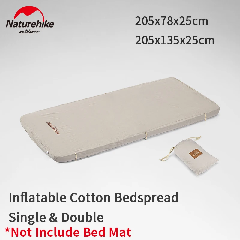 Naturehike 1-2 Person Schlafen Matte Bettdecke Ultraleicht Baumwolle Atmungsaktive Matratze Abdeckung Schlafzimmer Rest Outdoor Travel Air Kissen