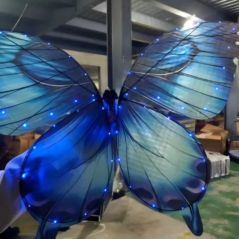 for LED Butterfly Drone Rechargeable Detachable Flight Magic Prop Manufacturer Wholesale Wedding Ceremony Bouquet Concert