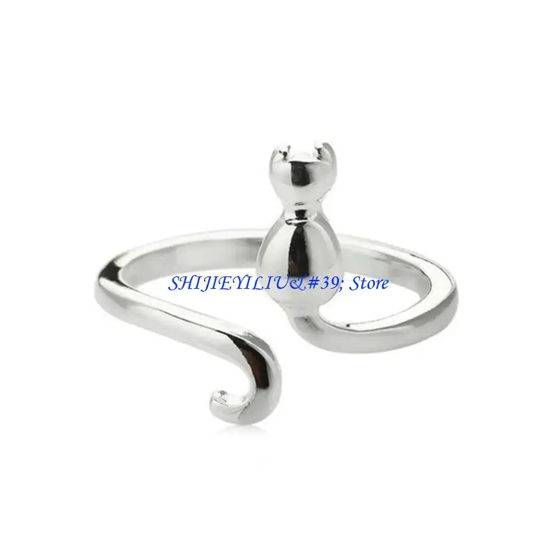 E21F Crochet Rings Adjustable Size Yarns Guide Rings Finger Holder for Knitting Tools